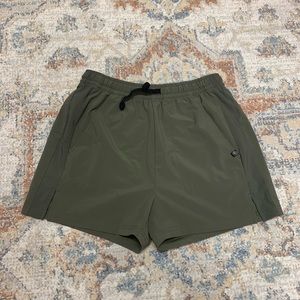 Green Backcountry Hiking Shorts
